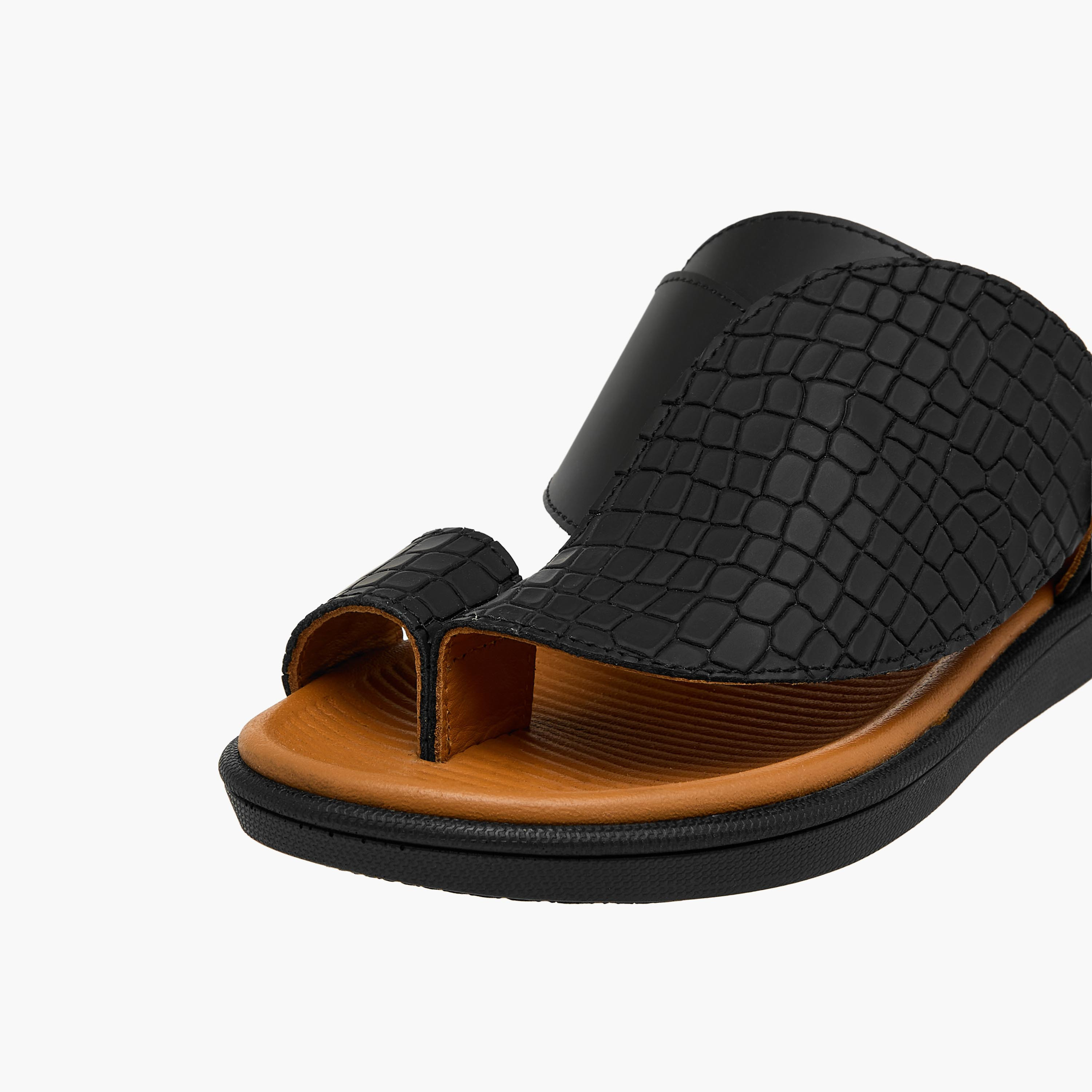 Al Waha Boys Slip-On Arabic Sandals-boys-shoes-sandals-image-4