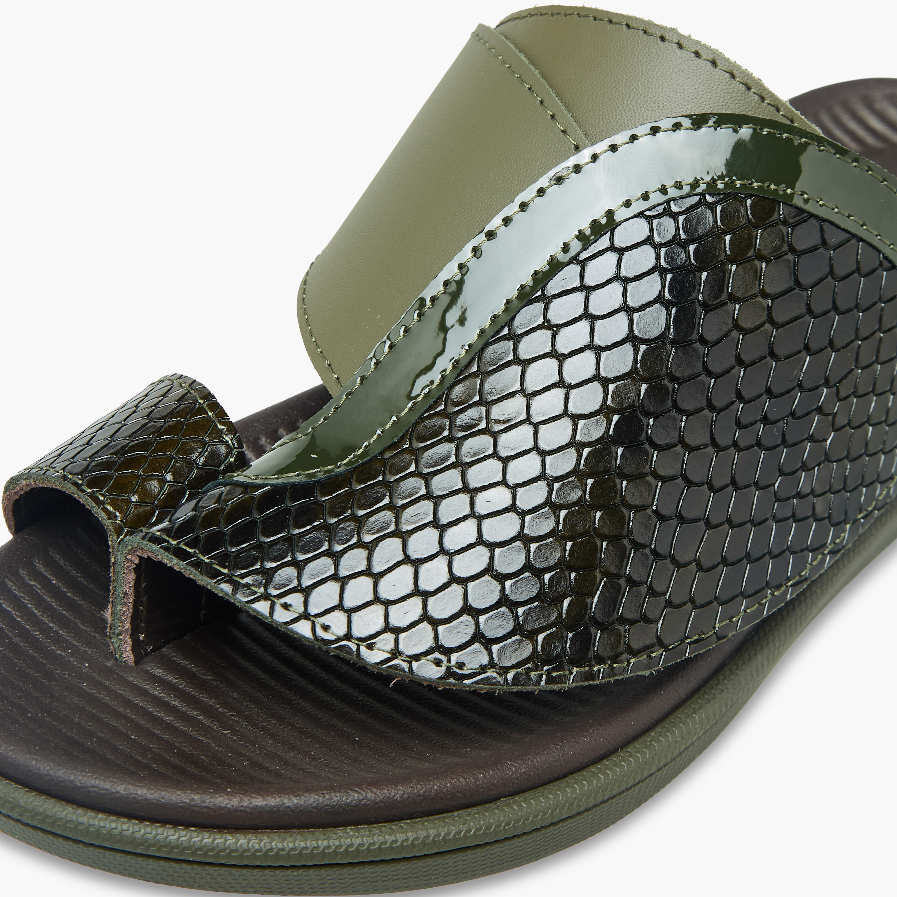 Al Waha Boys Slip-On Arabic Sandals-boys-shoes-sandals-image-4