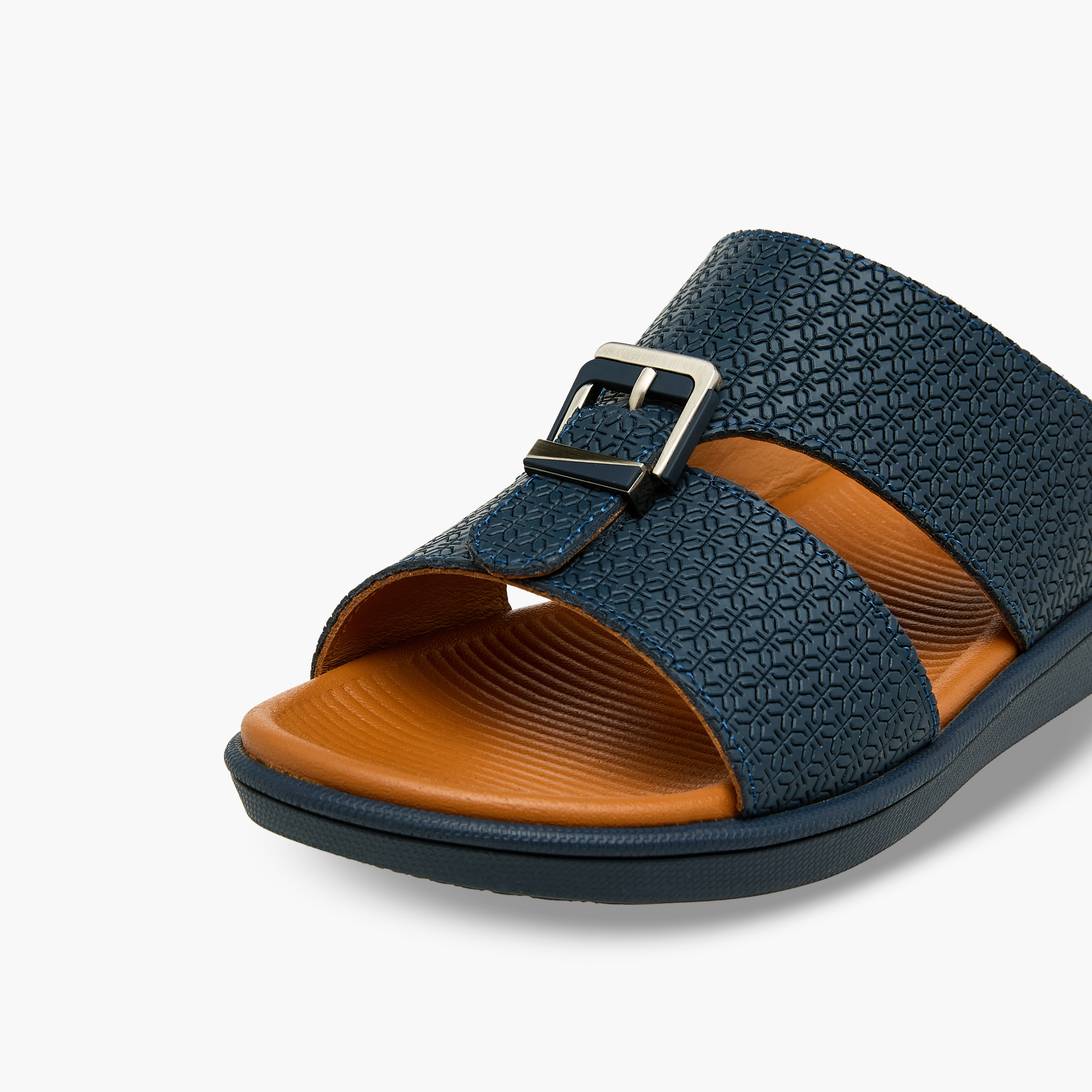 Le Confort Boys Slip-On Leather Arabic Sandals-boys-shoes-sandals-image-4