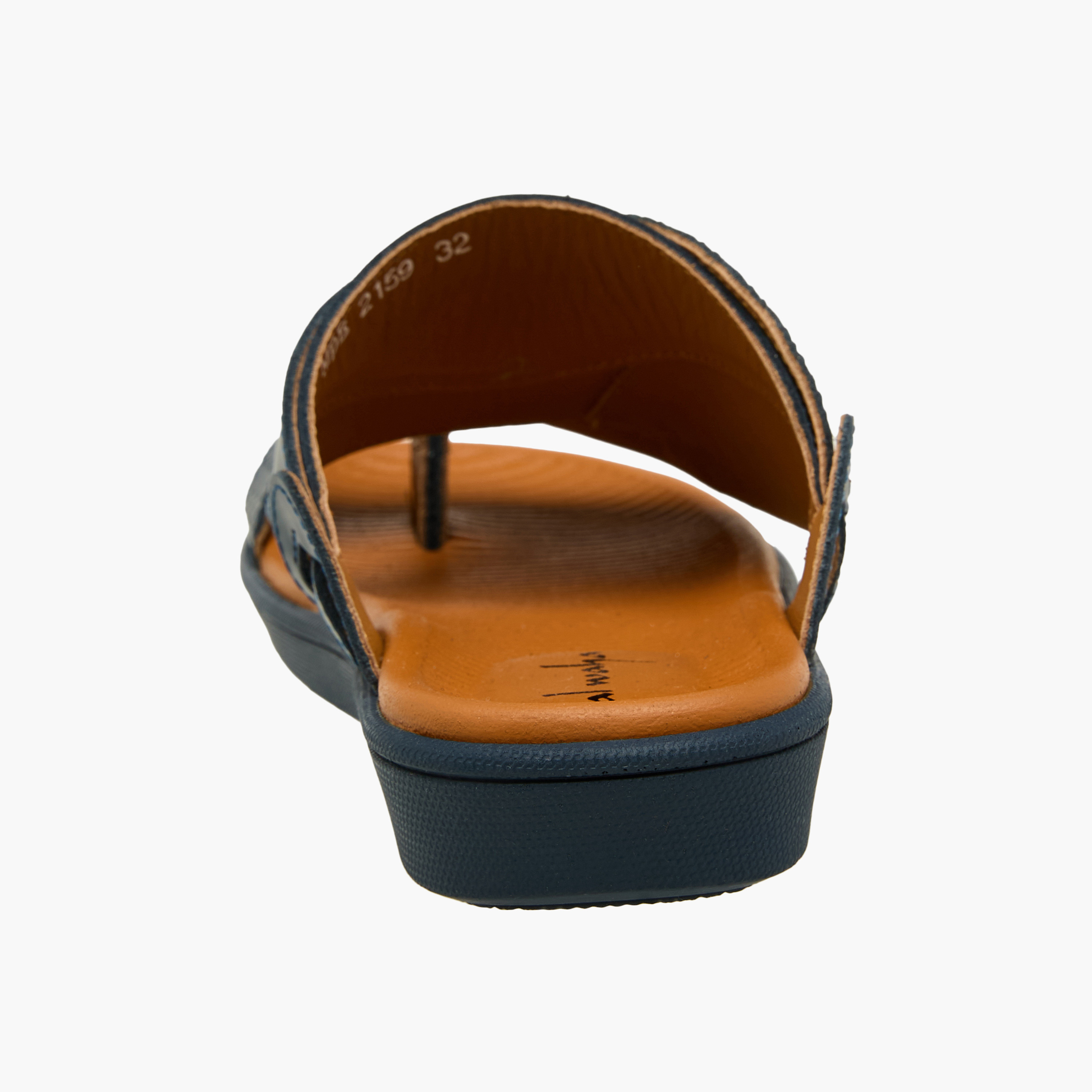 صندل عربي جلد بتفاصيل حلقة إصبع للأولاد من الواحة-boys-shoes-sandals-image-5