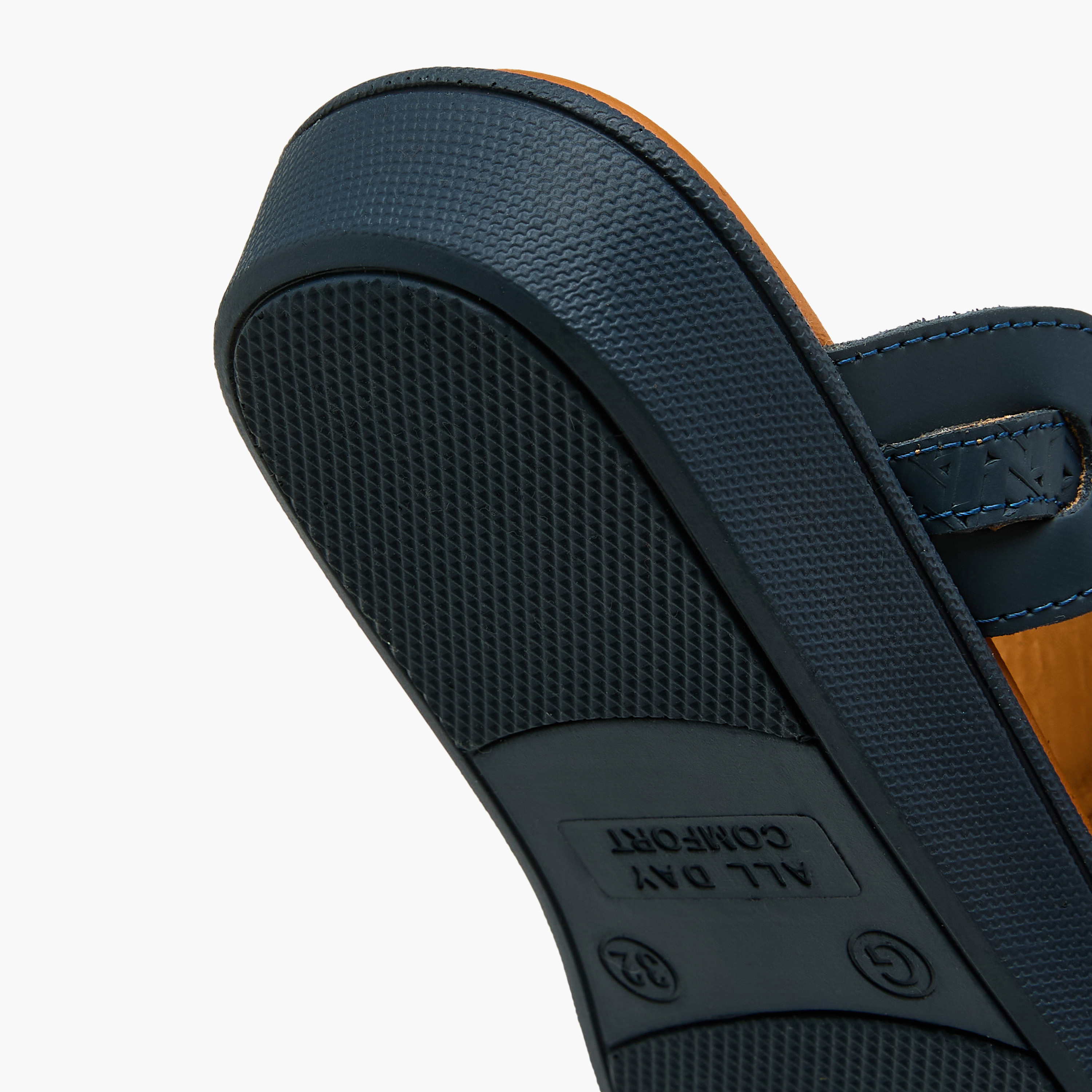 صندل عربي جلد بتفاصيل حلقة إصبع للأولاد من الواحة-boys-shoes-sandals-image-6