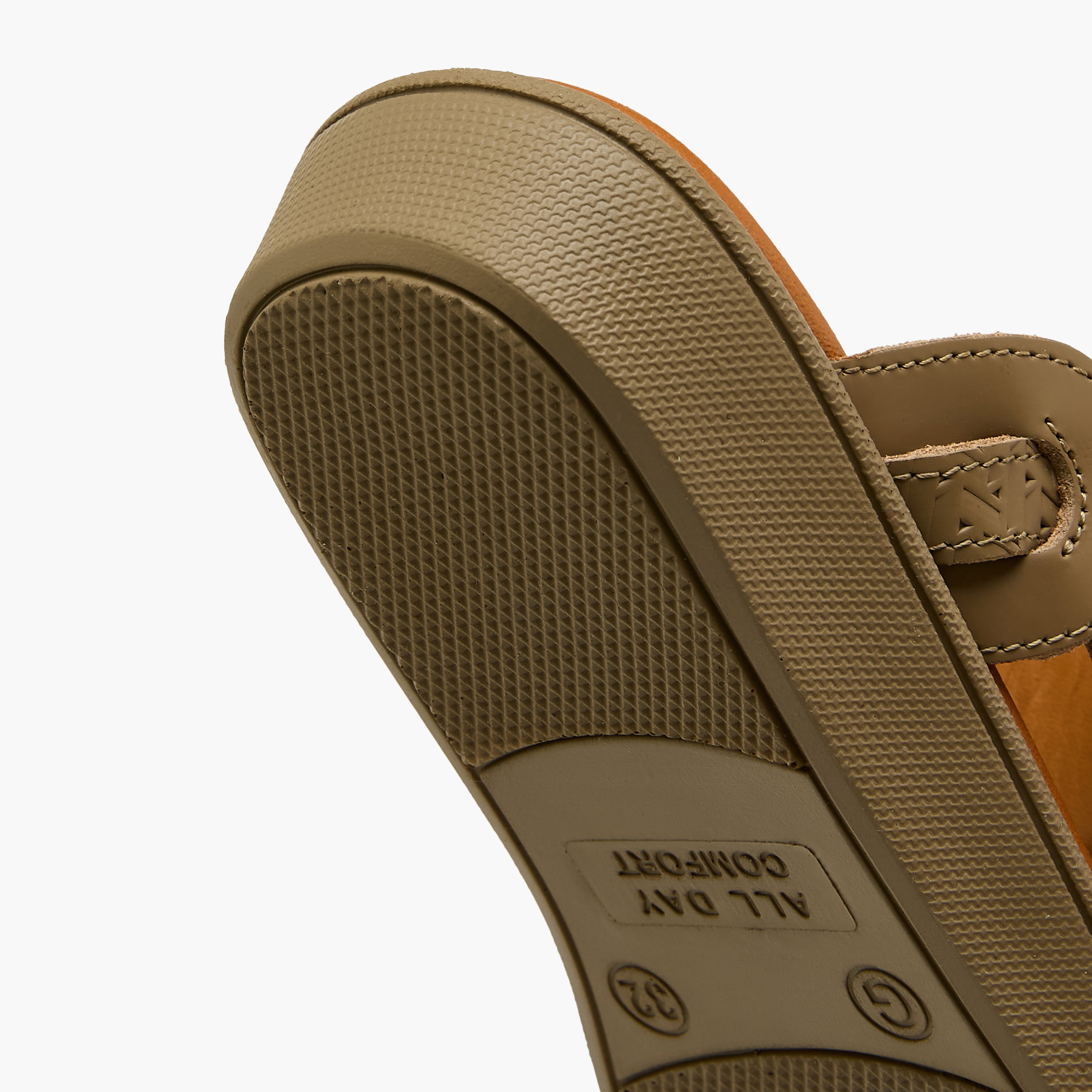 Al Waha Boys Toe Loop Detail Leather Arabic Sandals-boys-shoes-sandals-image-6