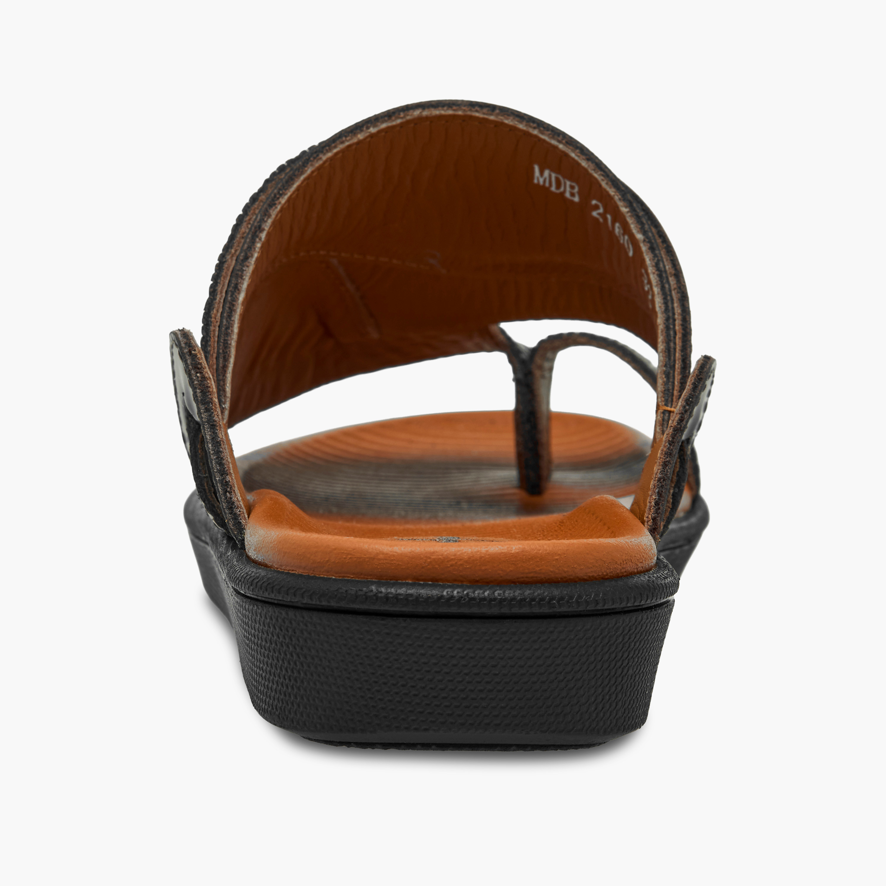 Al Waha Boys Leather Toe Loop Detail Arabic Sandals-boys-shoes-sandals-image-5