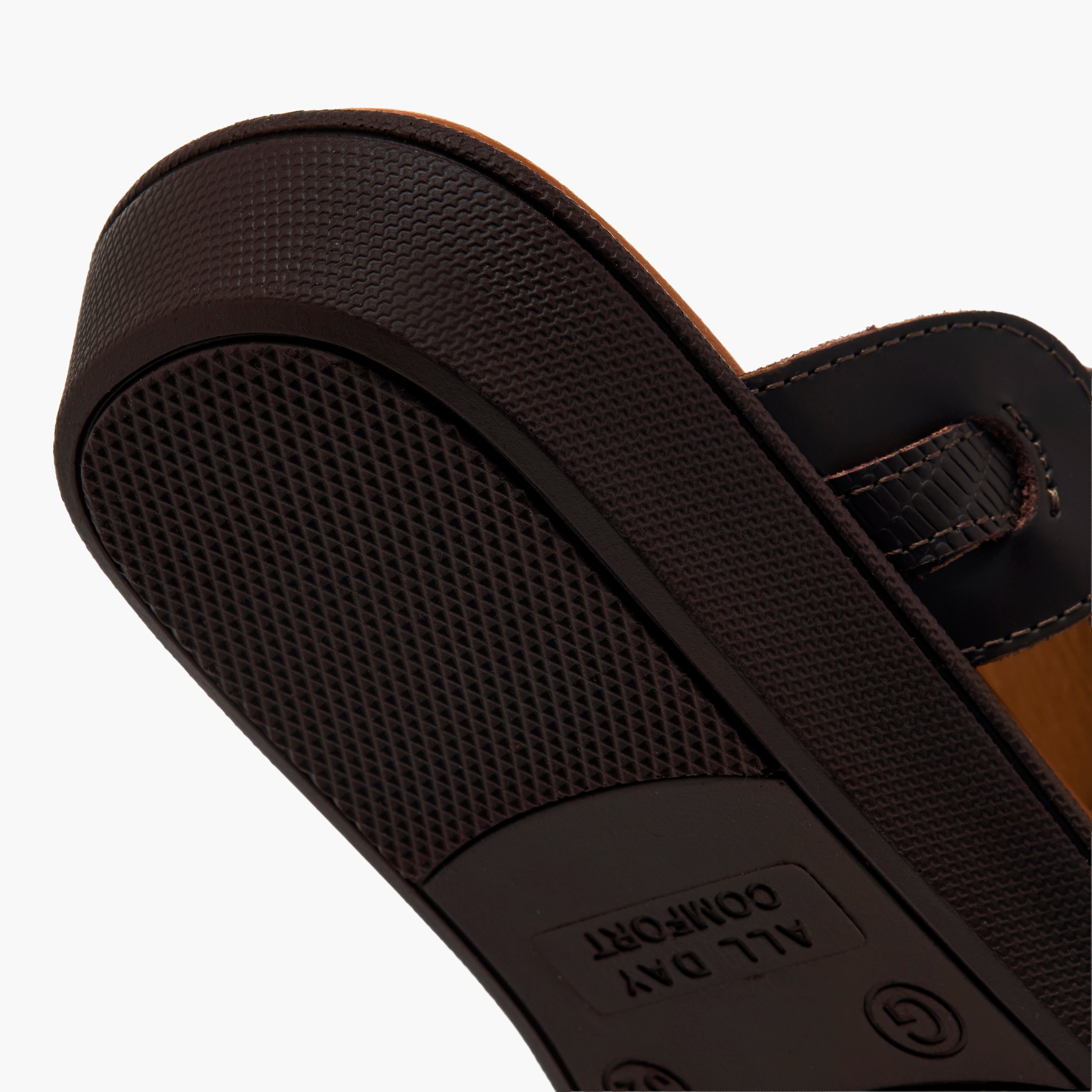 Al Waha Boys Leather Toe Loop Detail Arabic Sandals-boys-shoes-sandals-image-6