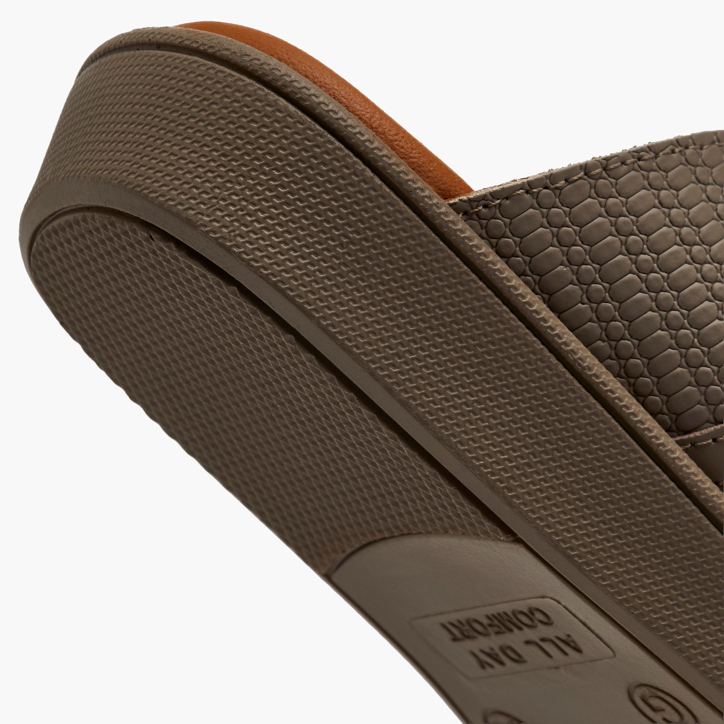 Al Waha Boys Toe Loop Detail Leather Arabic Sandals-boys-shoes-sandals-image-6