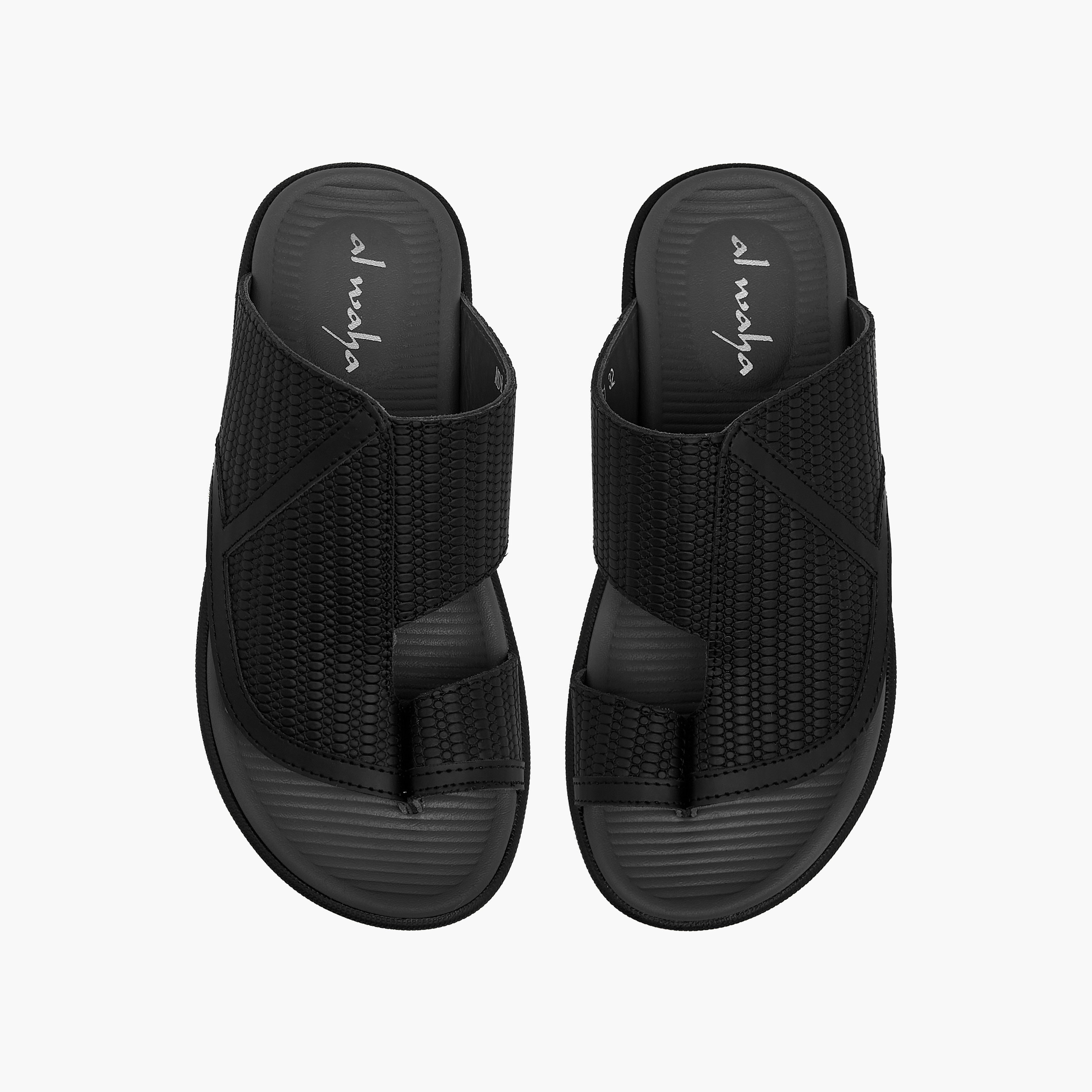 صندل عربي جلد بحلقة إصبع للأولاد من الواحة-boys-shoes-sandals-image-1