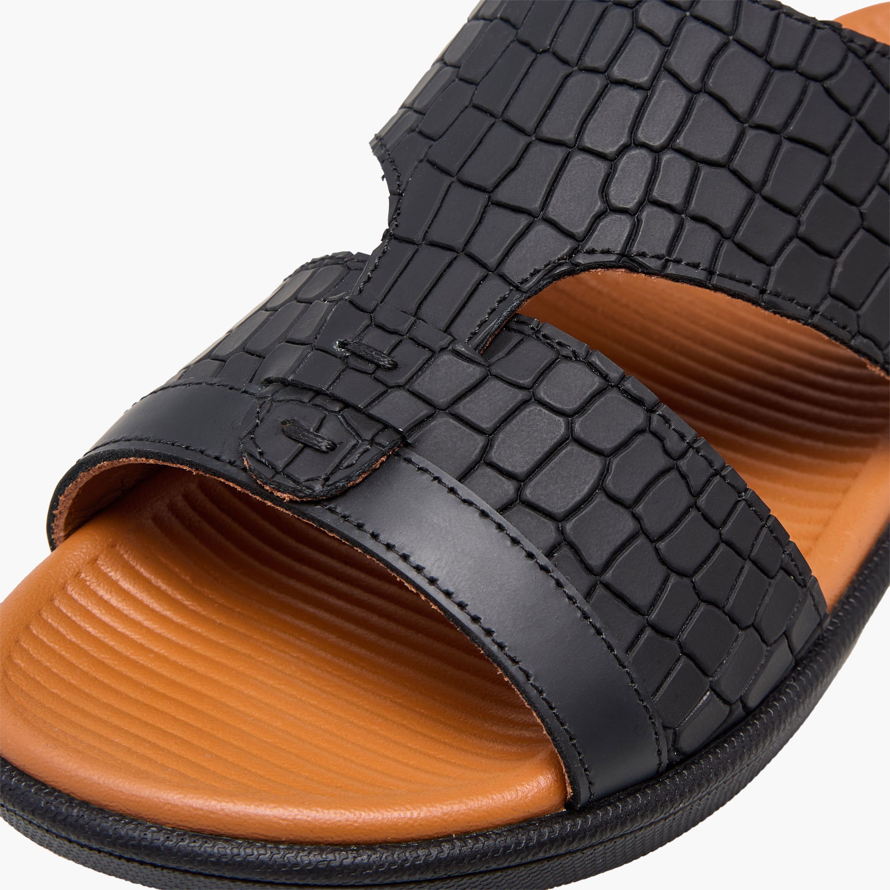 Le Confort Boys Slip-On Leather Arabic Sandals-boys-shoes-sandals-image-6