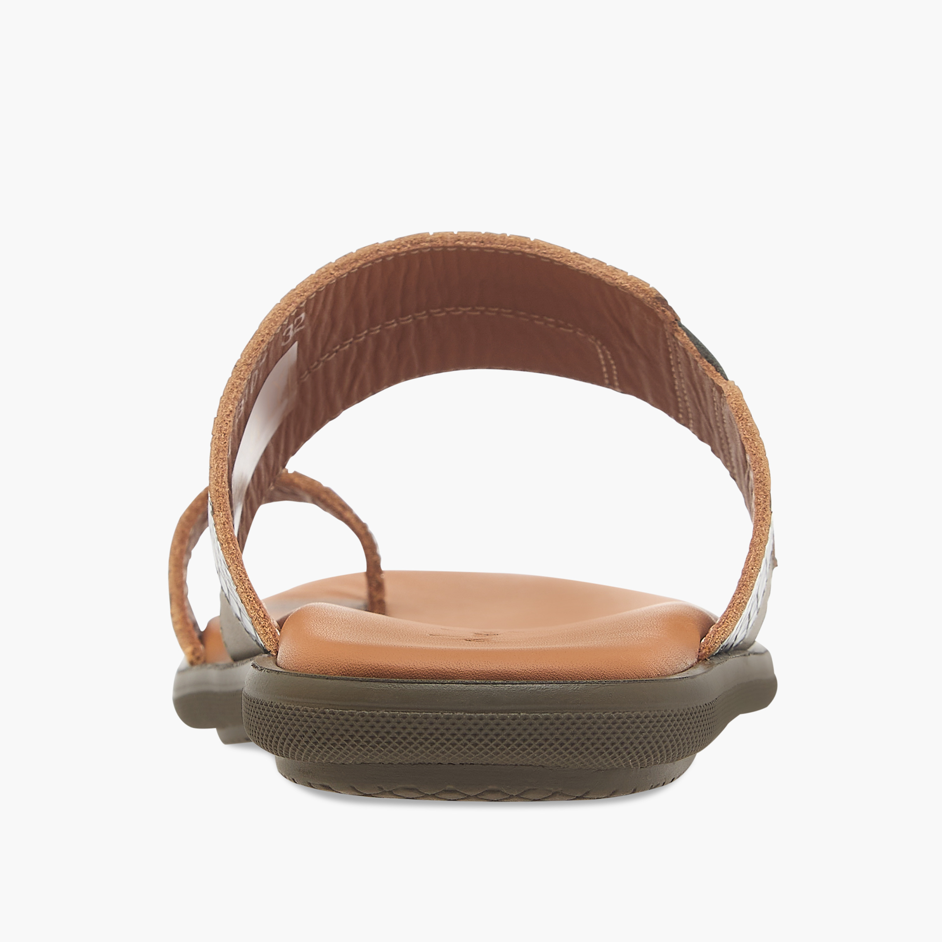 Al Waha Textured Slip-On Arabic Sandals with Toe Loop-boys-shoes-sandals-image-4