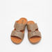 Mister Duchini Textured Slip-On Arabic Sandals with Accent Detail-Boy%27s Sandals-thumbnailMobile-1