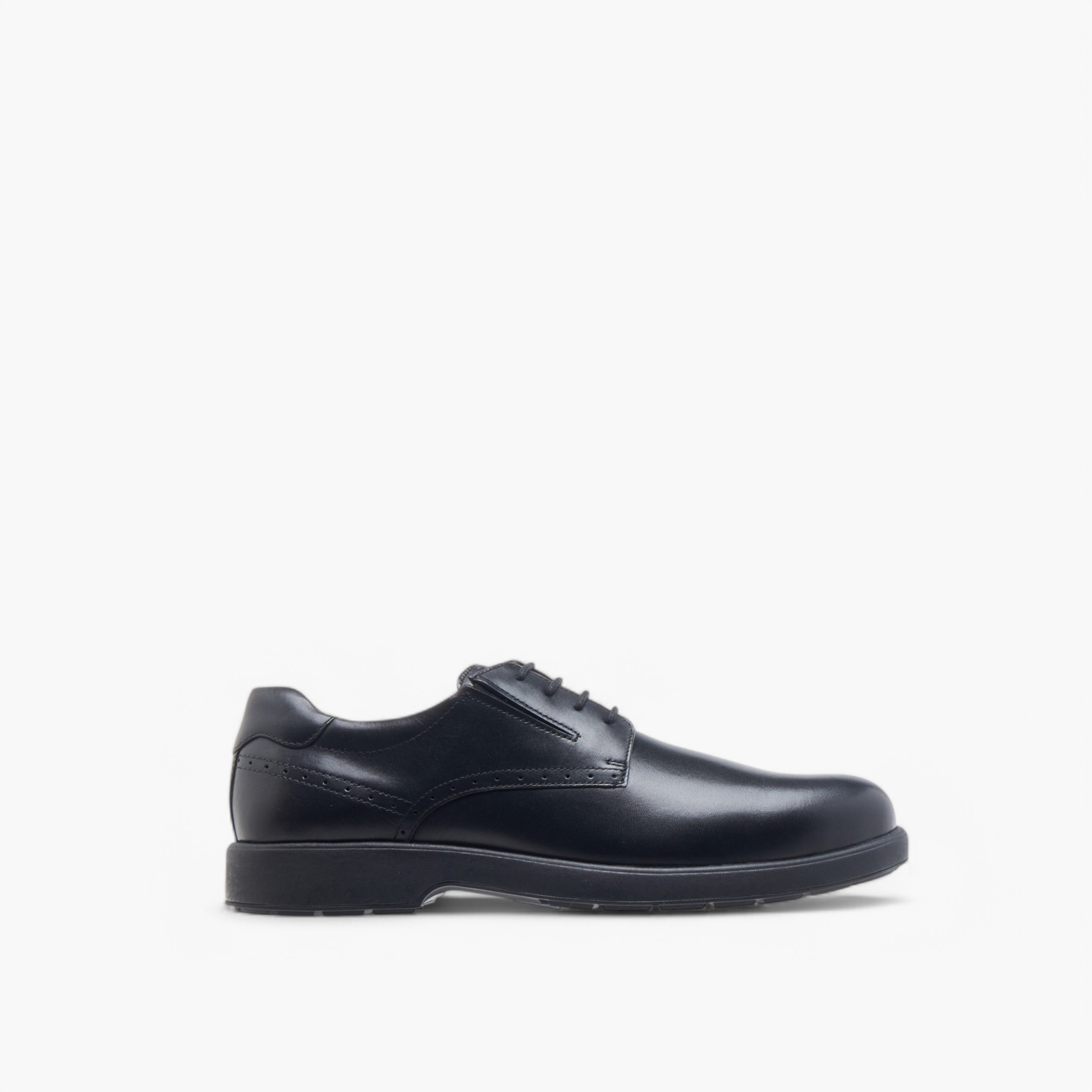 Le Confort Solid Leather Air Tech Derby Shoes with Lace-Up Closure-men-shoes-formalshoes-image-3
