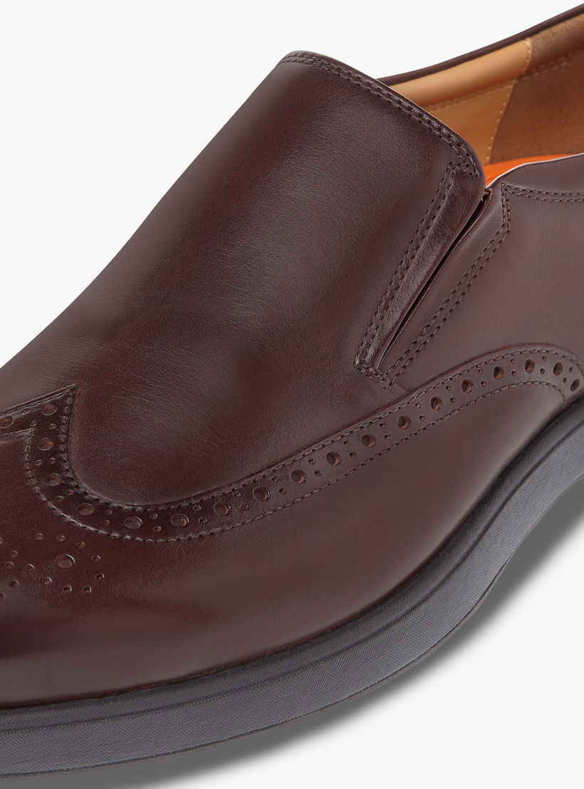 حذاء سهل الارتداء إير تيك جلد مثقّب من لو كونفورت-men-shoes-formalshoes-image-4