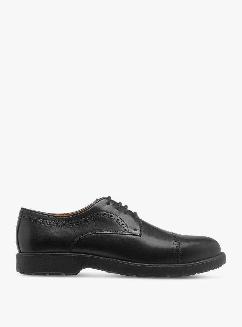 حذاء ديربي إير تيك جلد بتفاصيل مثقبة ورباط إغلاق من لو كونفورت-men-shoes-formalshoes-image-3