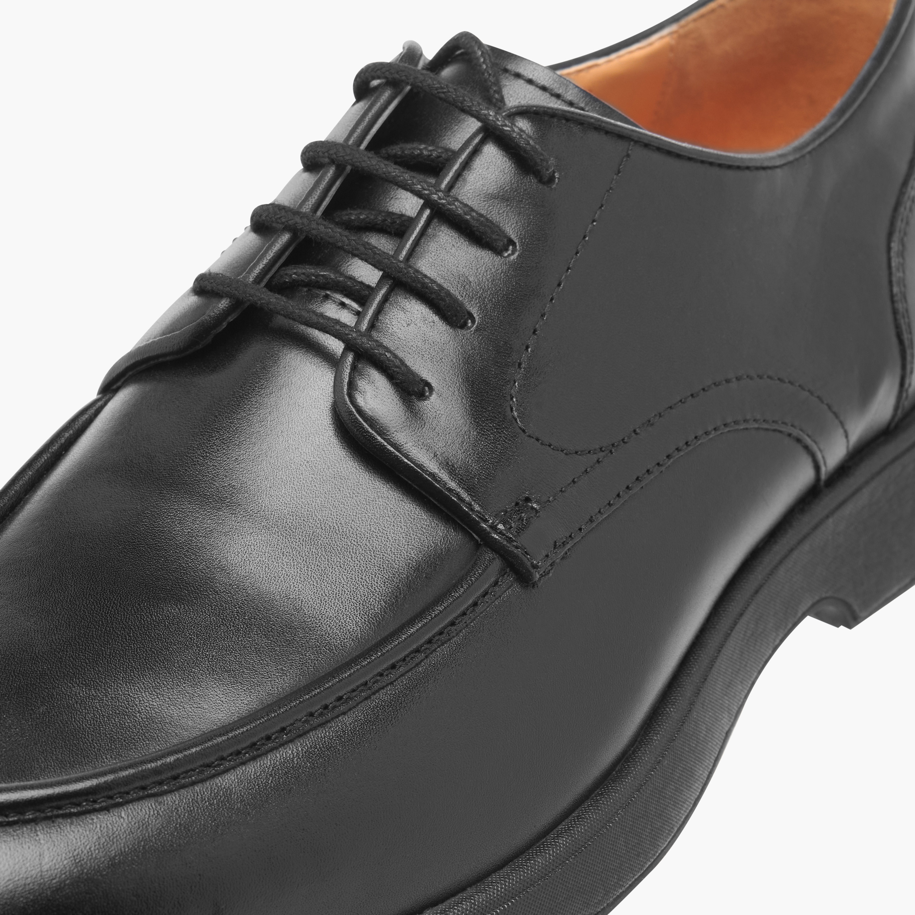 حذاء ديربي إير تيك جلد بارز الملمس برباط إغلاق من لو كونفورت-men-shoes-formalshoes-image-4