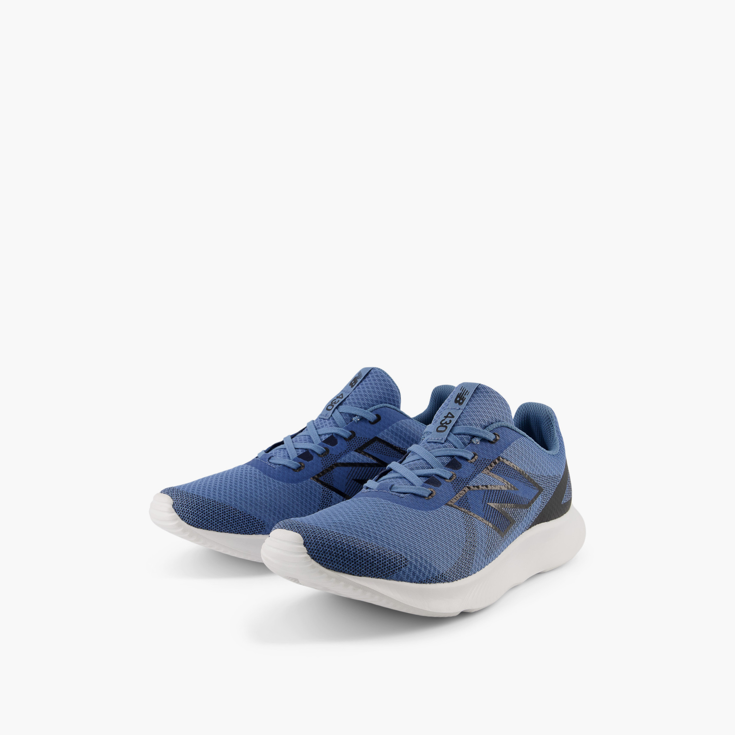 حذاء رياضي بارز الملمس برباط إغلاق للرجال من نيو بالانس - ME430LN4-D-sports-men-shoes-image-1