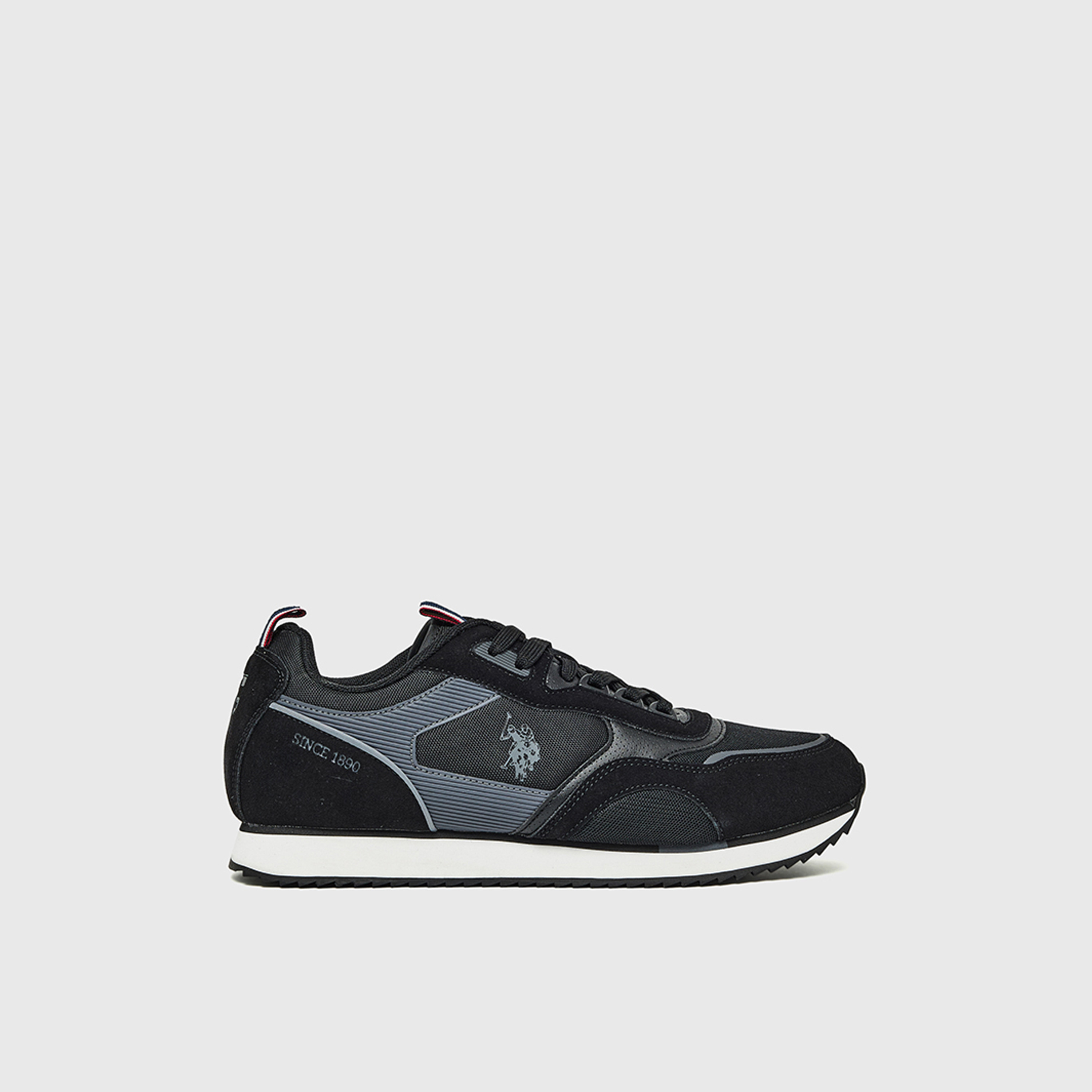 يو اس بولو - حذاء رياضي رجالي برباط منخفض الكاحل | MEDI-GLB-4FX-M-men-shoes-sneakers-image-1