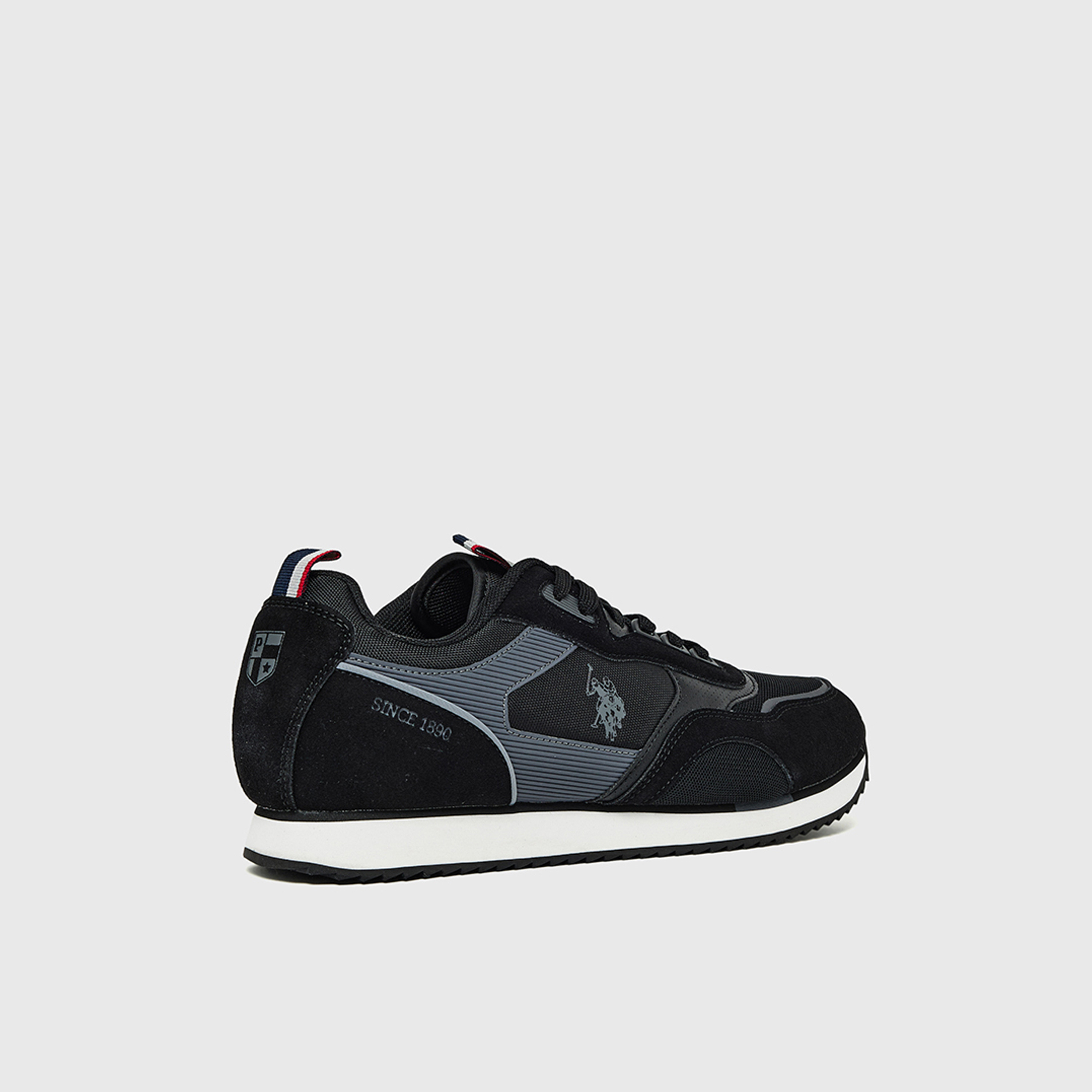 Us Polo Men's Lace-Up Low Ankle Sneakers | MEDI-GLB-4FX-M-men-shoes-sneakers-image-3
