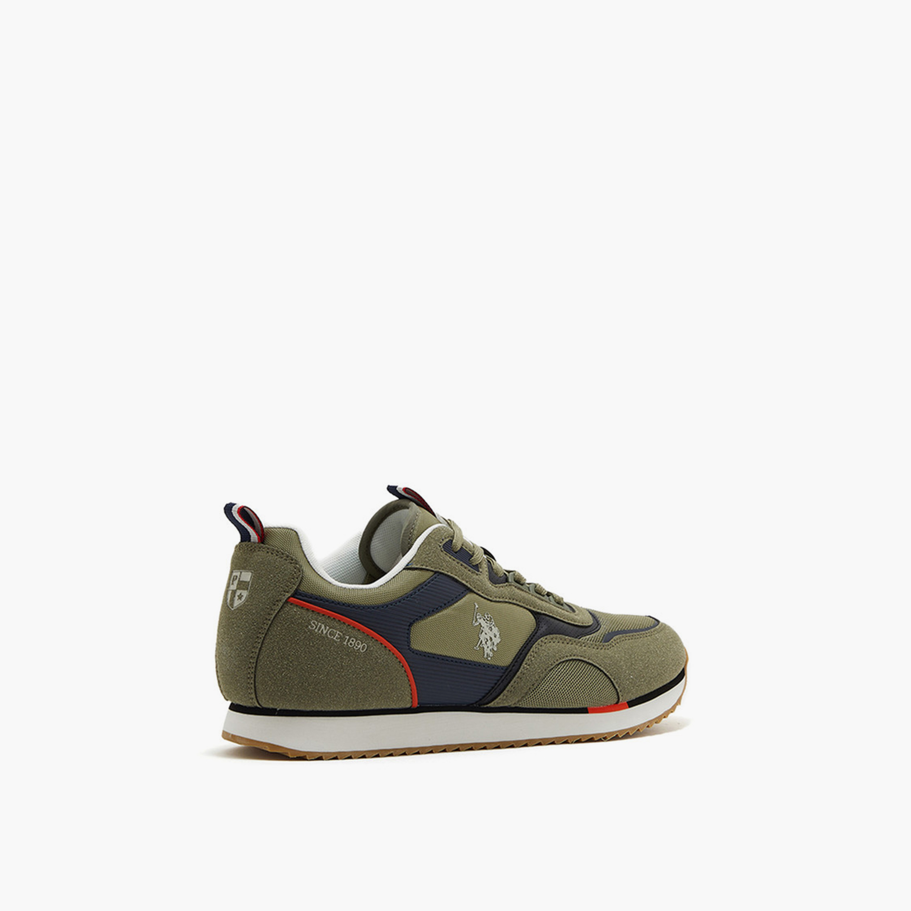 يو اس بولو اسن- حذاء رياضي برباط كاحل منخفض  للرجال | MEDI-GLB-5FX-men-shoes-sneakers-image-3