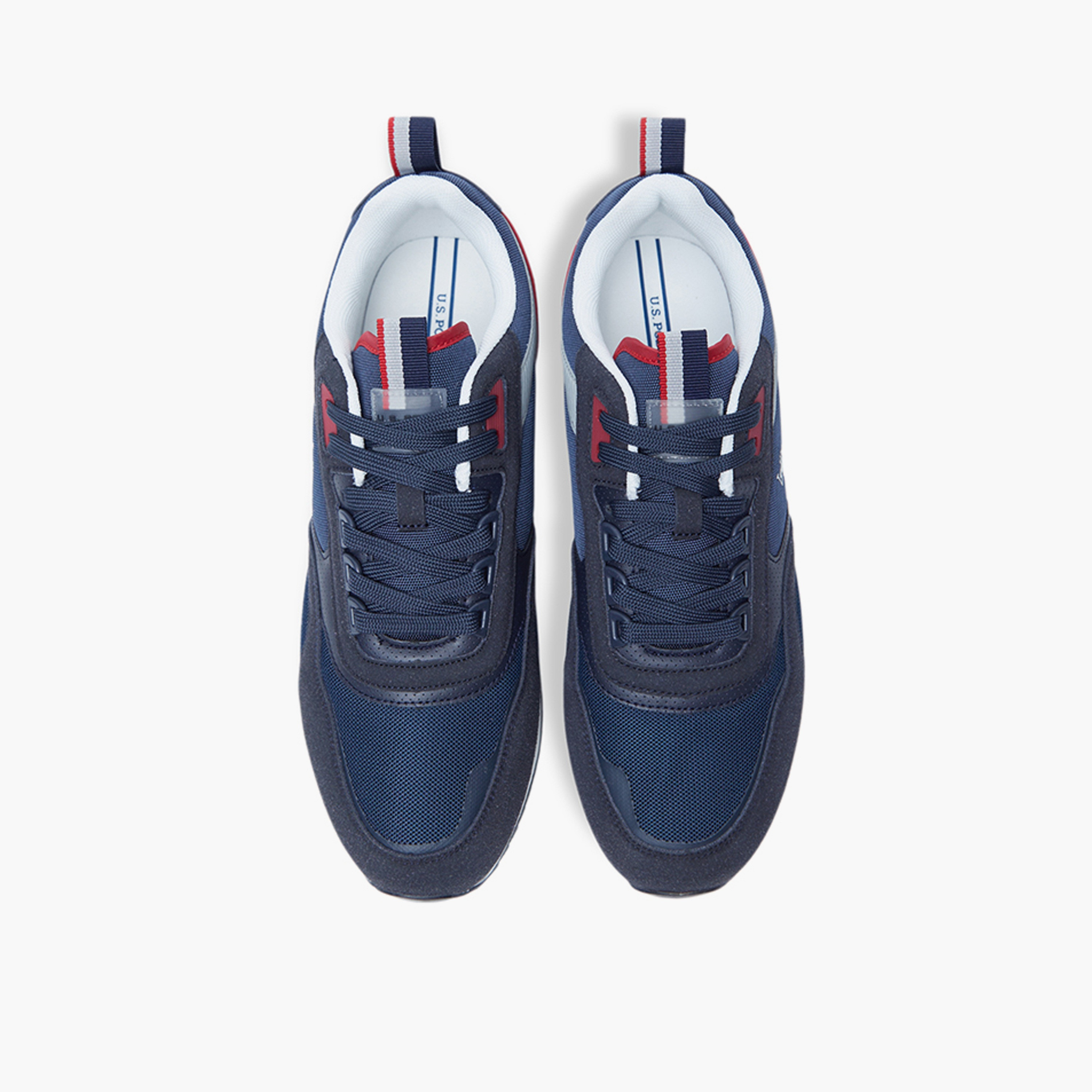 U.S. Polo Assn Men's Lace-Up Low Ankle Sneakers | MEDI-GLB-5FX-men-shoes-sneakers-image-4