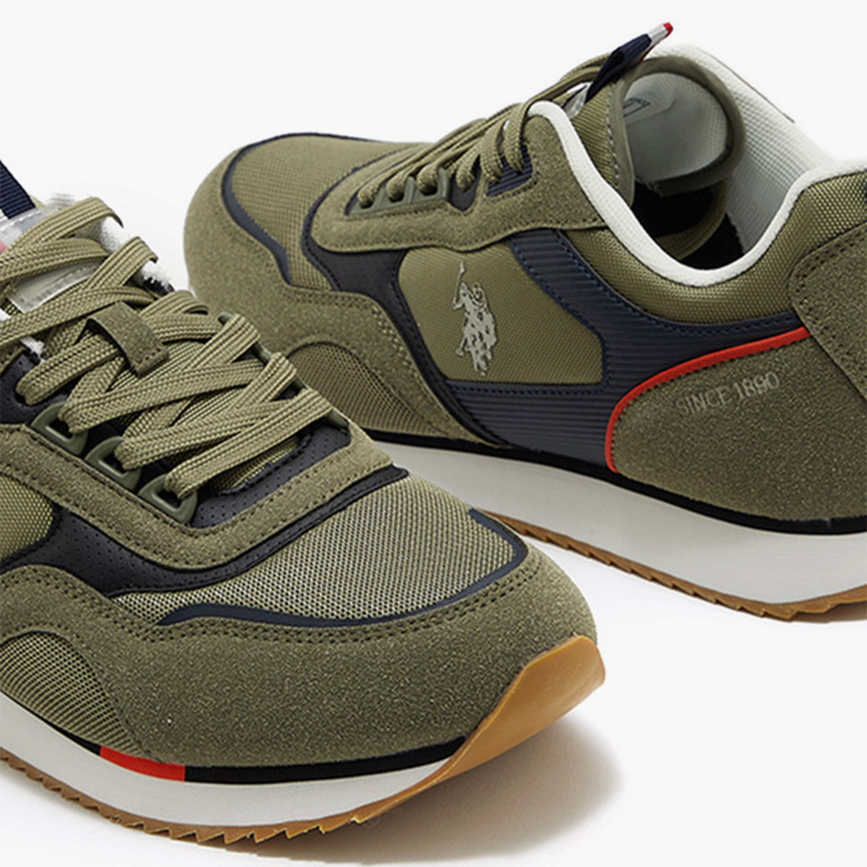 U.S. Polo Assn Men's Lace-Up Low Ankle Sneakers | MEDI-GLB-5FX-men-shoes-sneakers-image-7