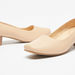 Le Confort Solid Slip-On Pumps with Block Heels-Women%27s Heel Sandals-thumbnailMobile-3