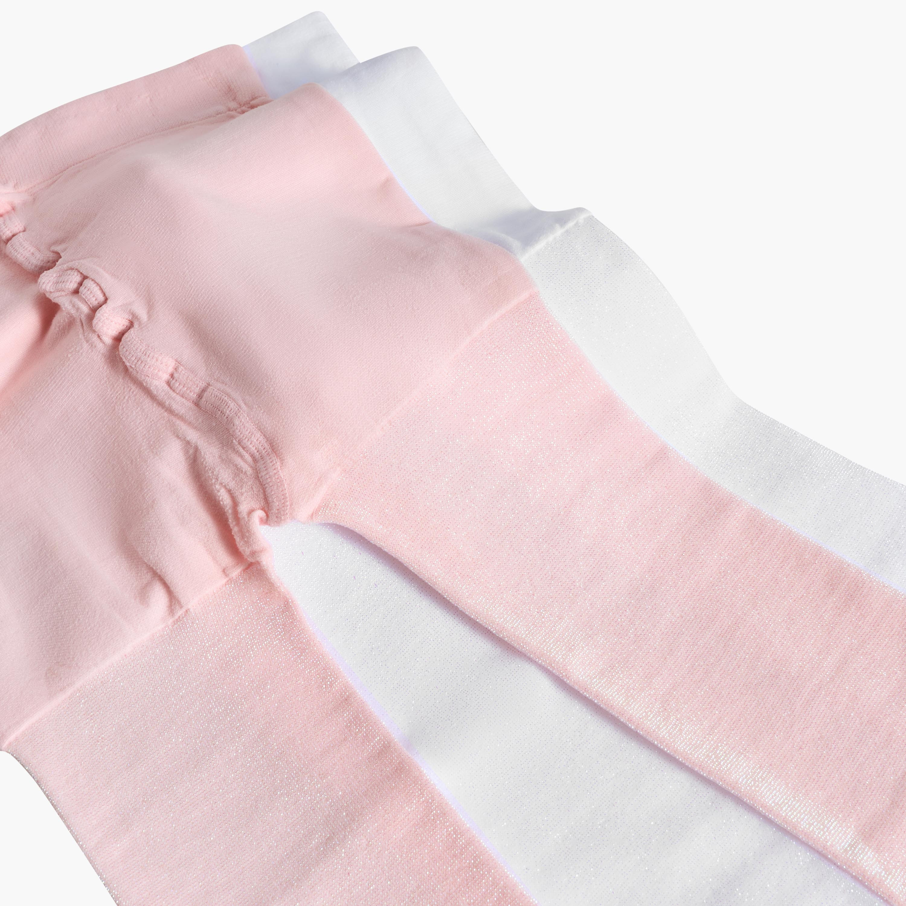 طقم سروايل تحتانية للبنات بخصر مطاطي قطعتين من سيليست-girls-accessories-socks-image-5