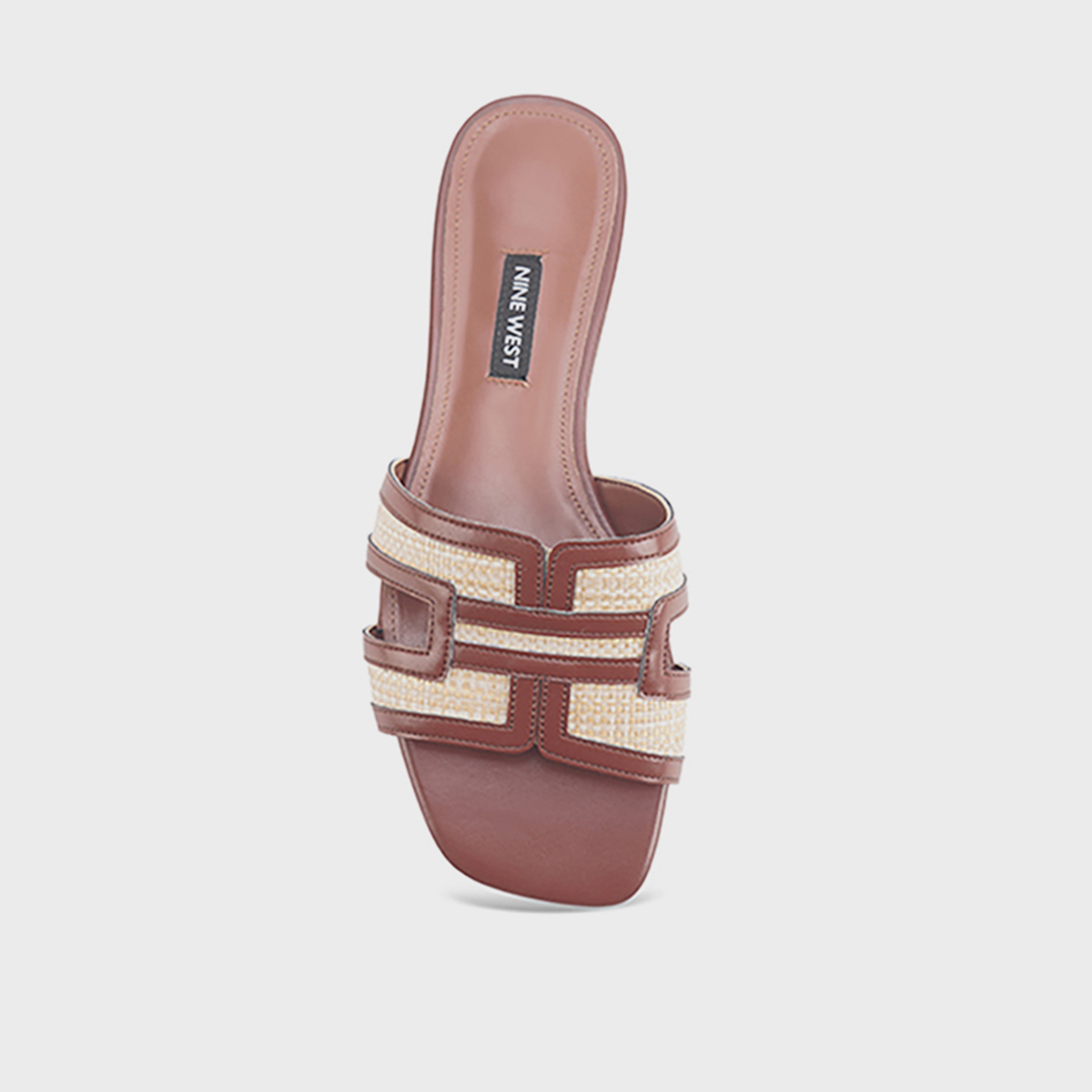 ناين ويست - صندل مسطح سهل الارتداء للنساء | MELANIA2-5FX-women-shoes-sandals-flats-image-2