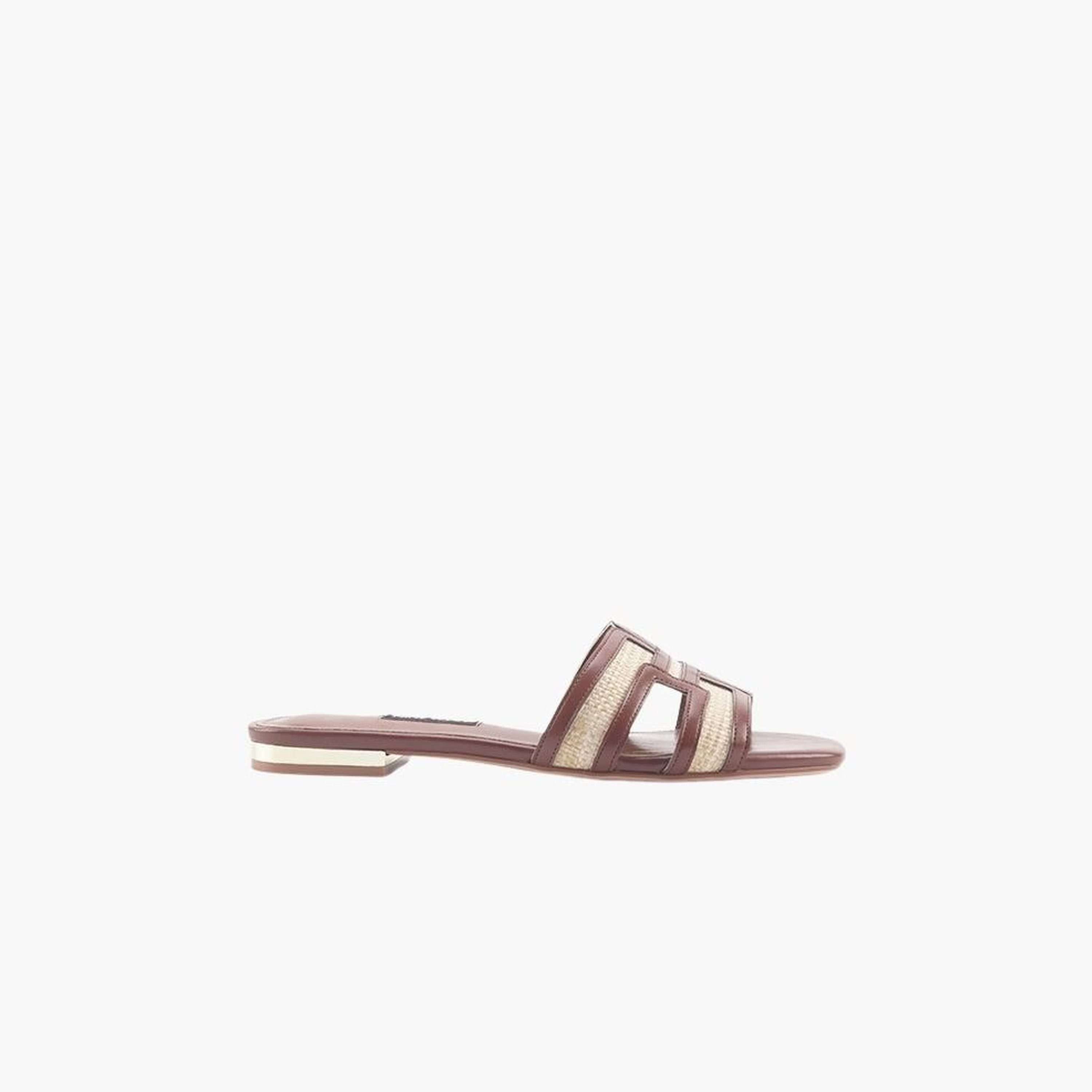 ناين ويست - صندل مسطح سهل الارتداء للنساء | MELANIA2-5FX-women-shoes-sandals-flats-image-3
