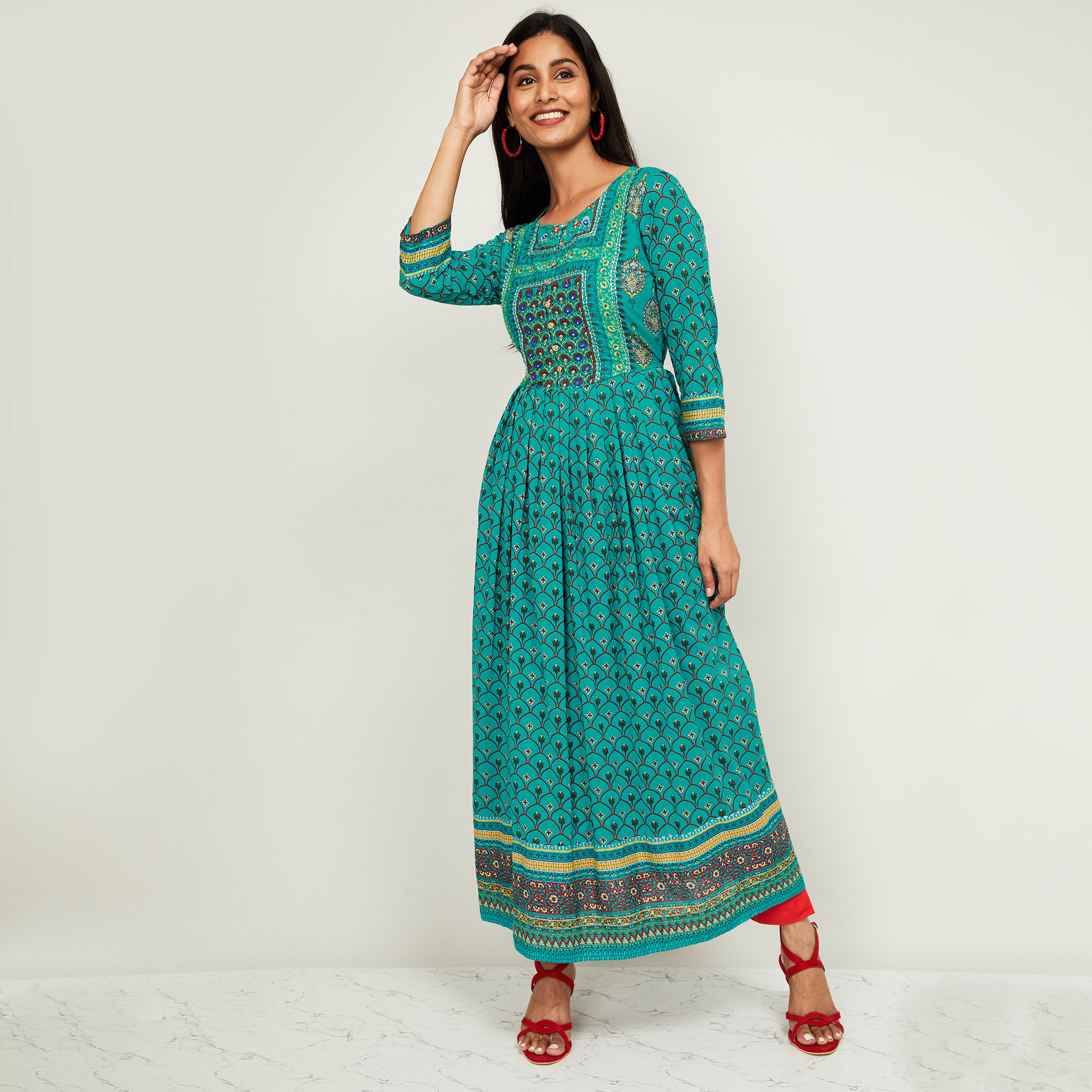 Ethnic kurtas for ladies hotsell