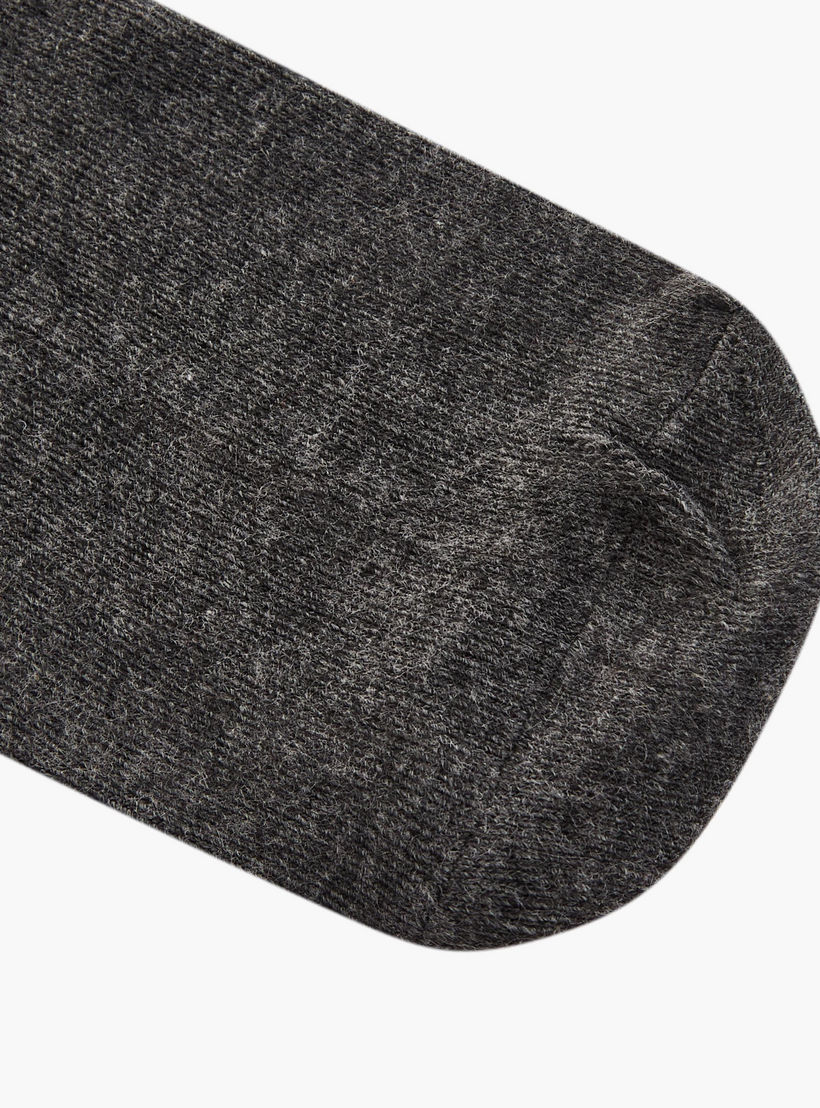 جوارب سادة بطول الكاحل من جلوو - طقم من 4-men-socks-image-3
