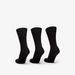 Gloo Solid Calf Length Socks - Set of 3-Men%27s Socks-thumbnail-2