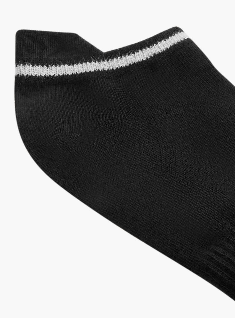 طقم جوارب 5 أزواج سادة بطول الكاحل من جلو-men-socks-image-3