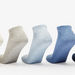 Gloo Solid Ankle Length Socks - Set of 5-Men%27s Socks-thumbnailMobile-1
