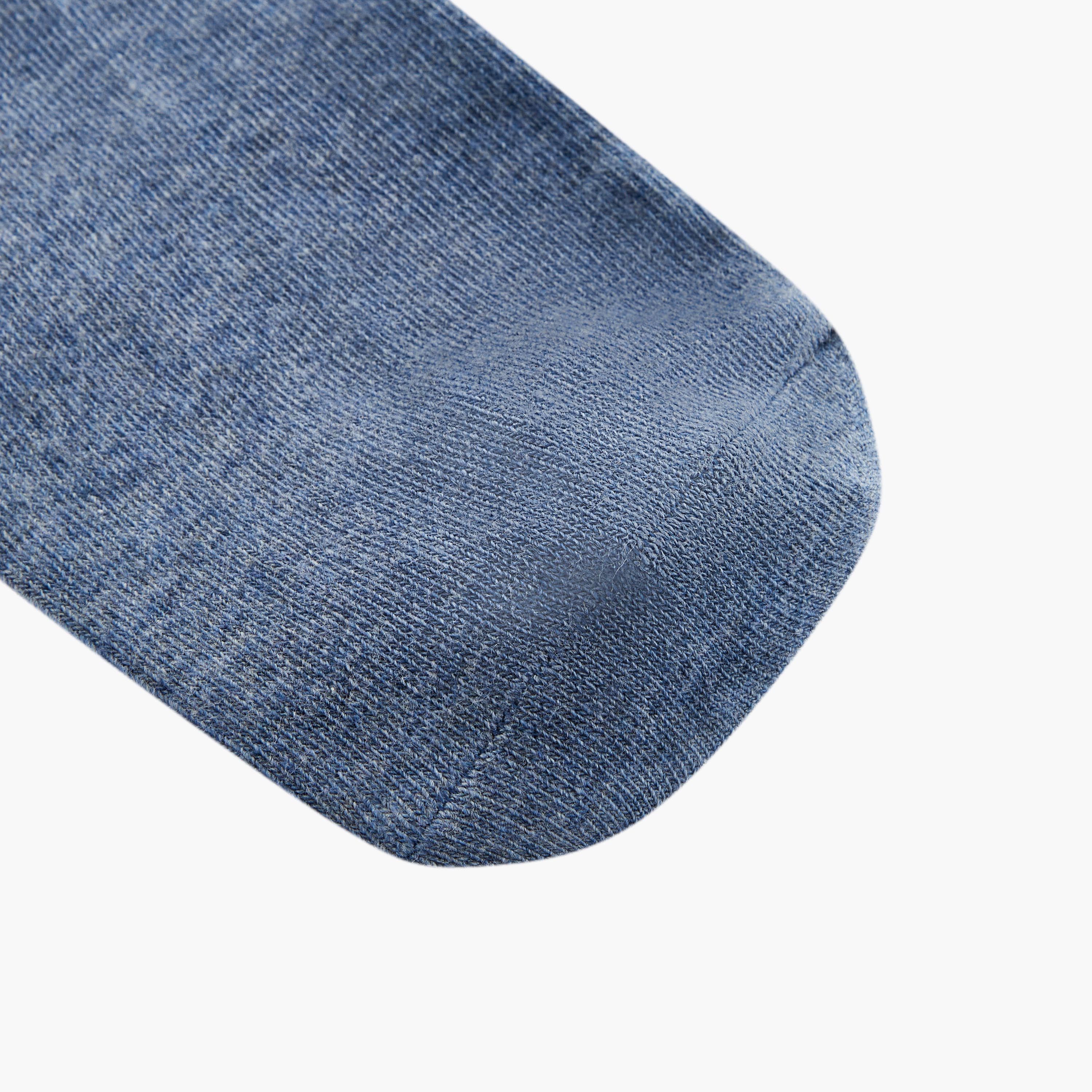 جوارب سادة بطول الكاحل من جلوو - طقم من 5-men-socks-image-3