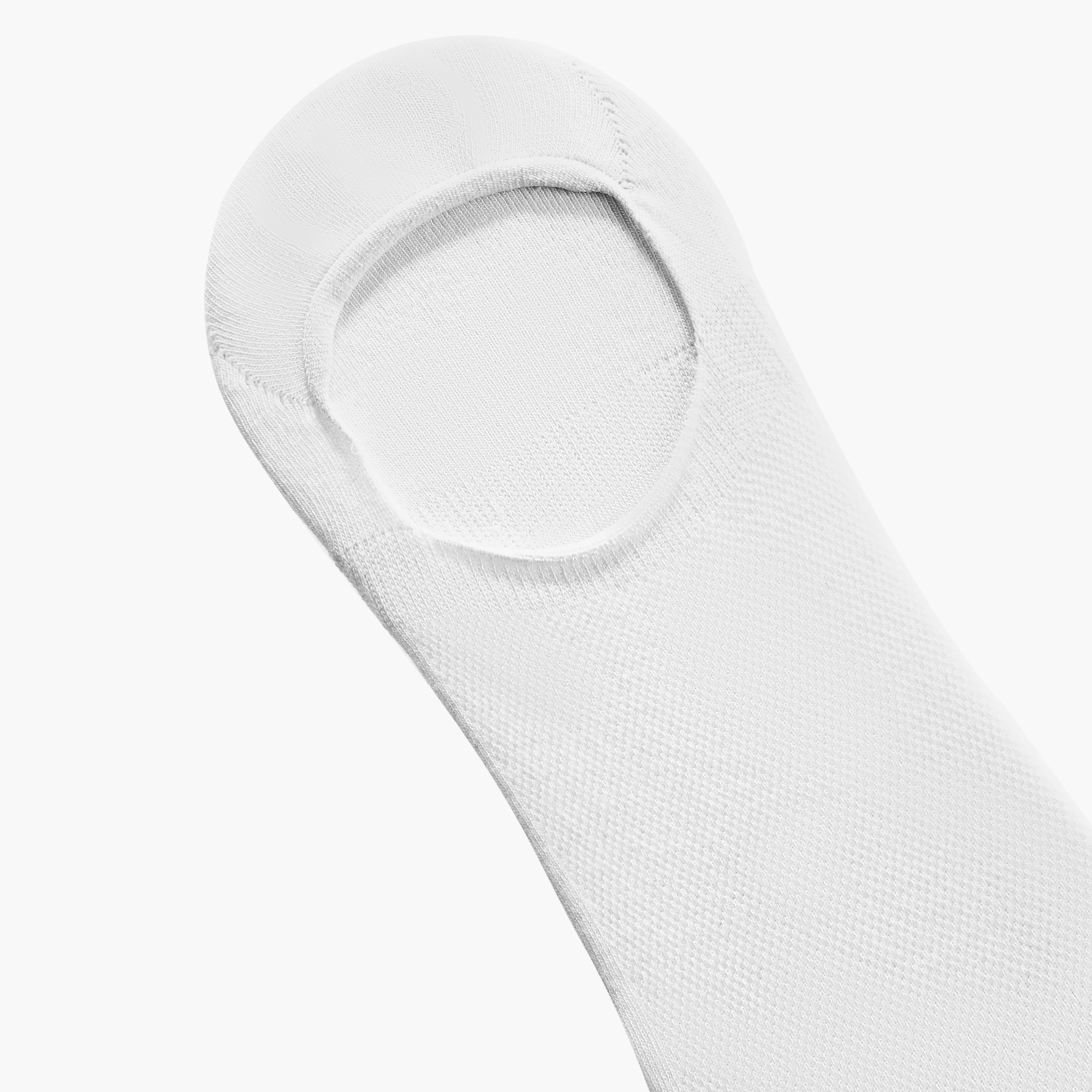 Gloo Textured Non Terry No Show Socks - Set of 5-men-socks-image-5