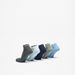 Gloo Textured Ankle Length Socks - Set of 5-Men%27s Socks-thumbnail-2