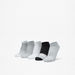 Gloo Textured Ankle Length Socks - Set of 5-Men%27s Socks-thumbnailMobile-0