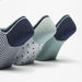 Gloo Textured Ankle Length Socks - Set of 3-Men%27s Socks-thumbnailMobile-1