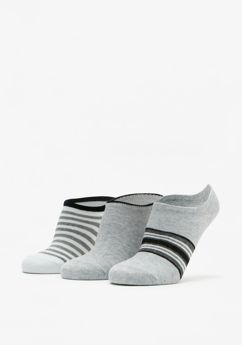 Gloo Assorted Ankle Length Socks - Set of 3-Men%27s Socks-image-0