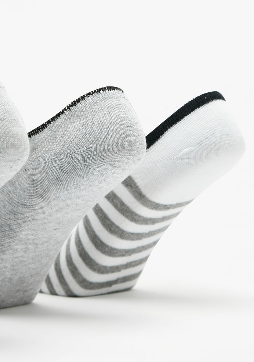 Gloo Assorted Ankle Length Socks - Set of 3-Men%27s Socks-image-1