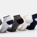 Gloo Solid Ankle Length Socks with Elasticated Hem - Set of 5-Men%27s Socks-thumbnailMobile-2