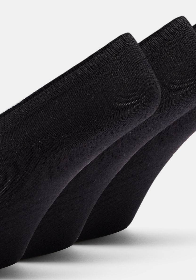 Gloo Solid No Show Socks - Set of 3-Men%27s Socks-image-1