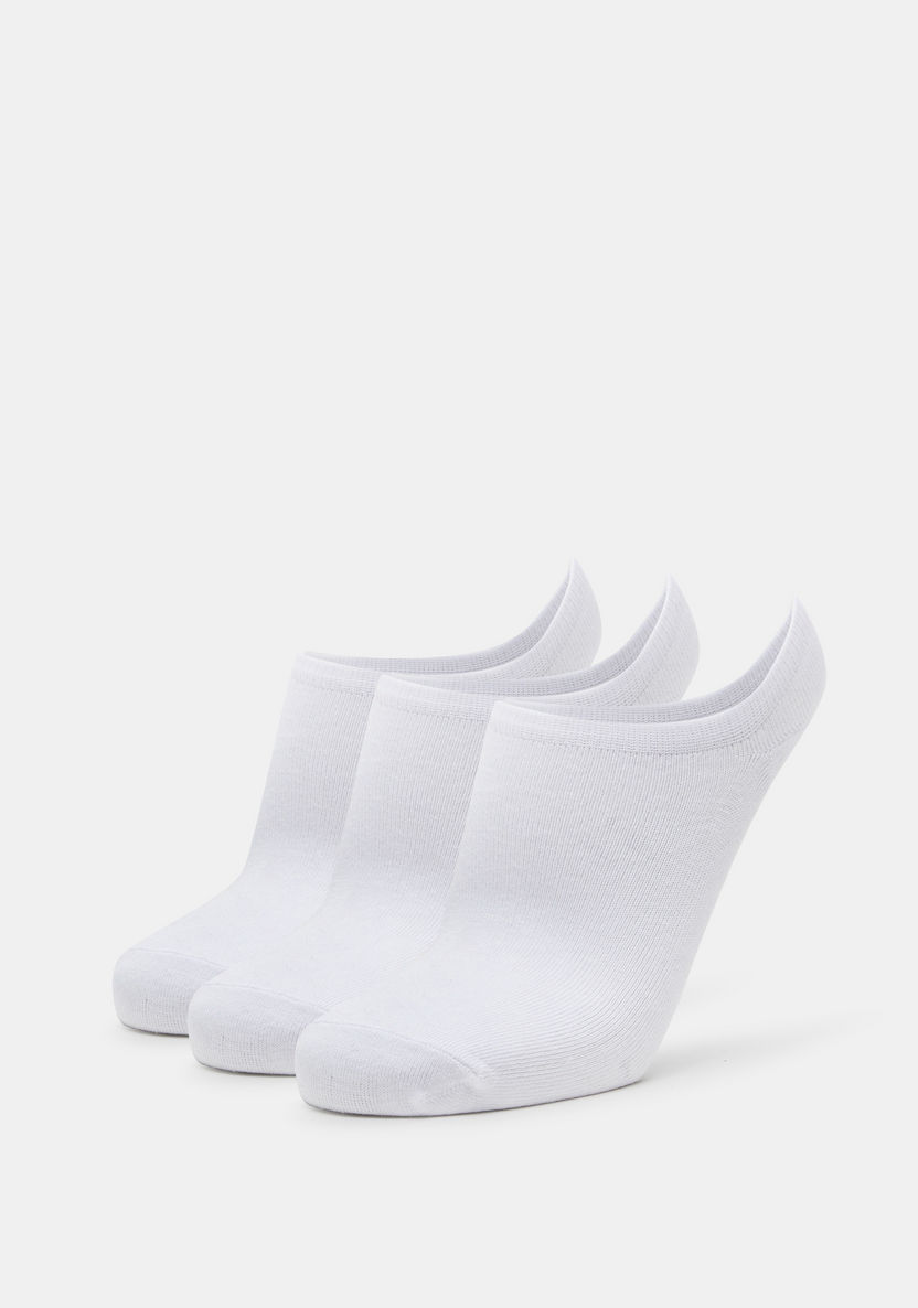 Gloo Solid No Show Socks - Set of 3-Men%27s Socks-image-0