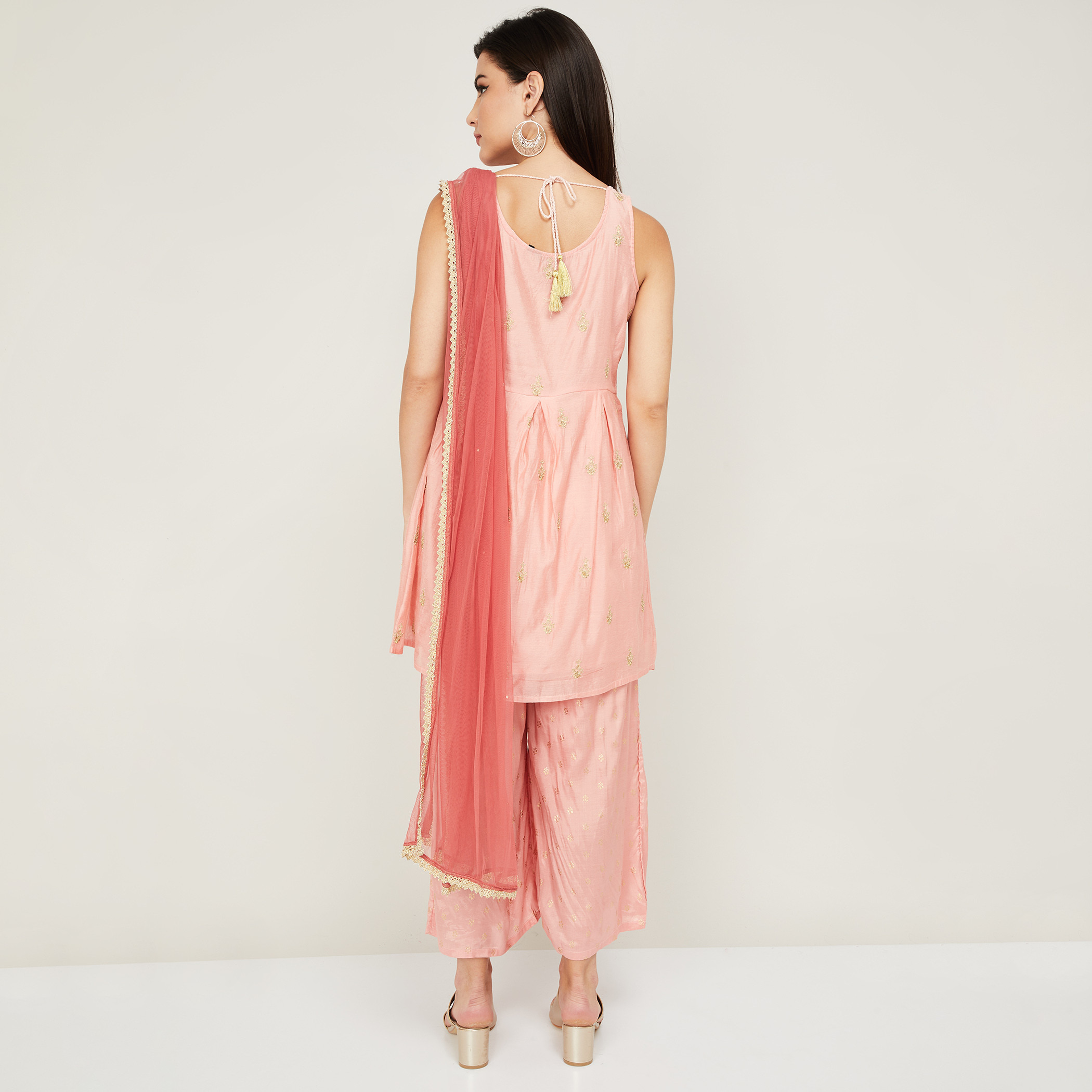 ميلانج لون القرنفل بدلة سالوار-women-clothing-ethnicwear-salwarsuits-image-11