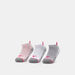 Dash Textured Crew Length Sports Socks - Set of 3-Girl%27s Socks & Tights-thumbnailMobile-0
