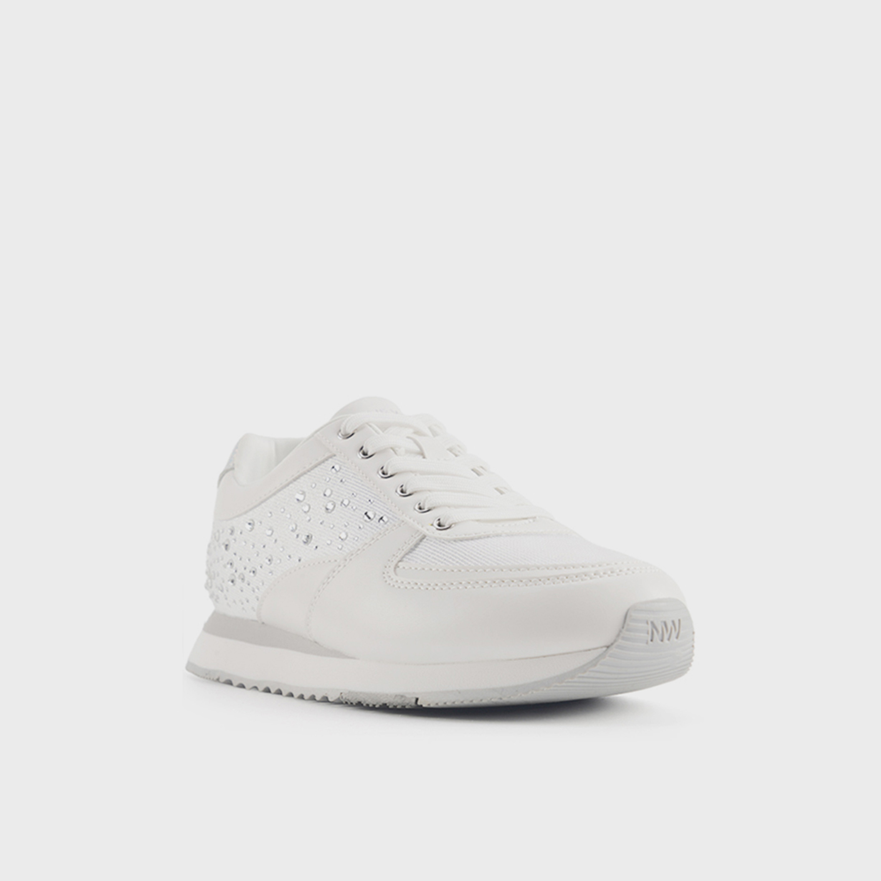 ناين ويست -  حذاء رياضي نسائي برباط، مسطح، منخفض الكاحل | MERIN-5FX-women-shoes-sneakers-image-1