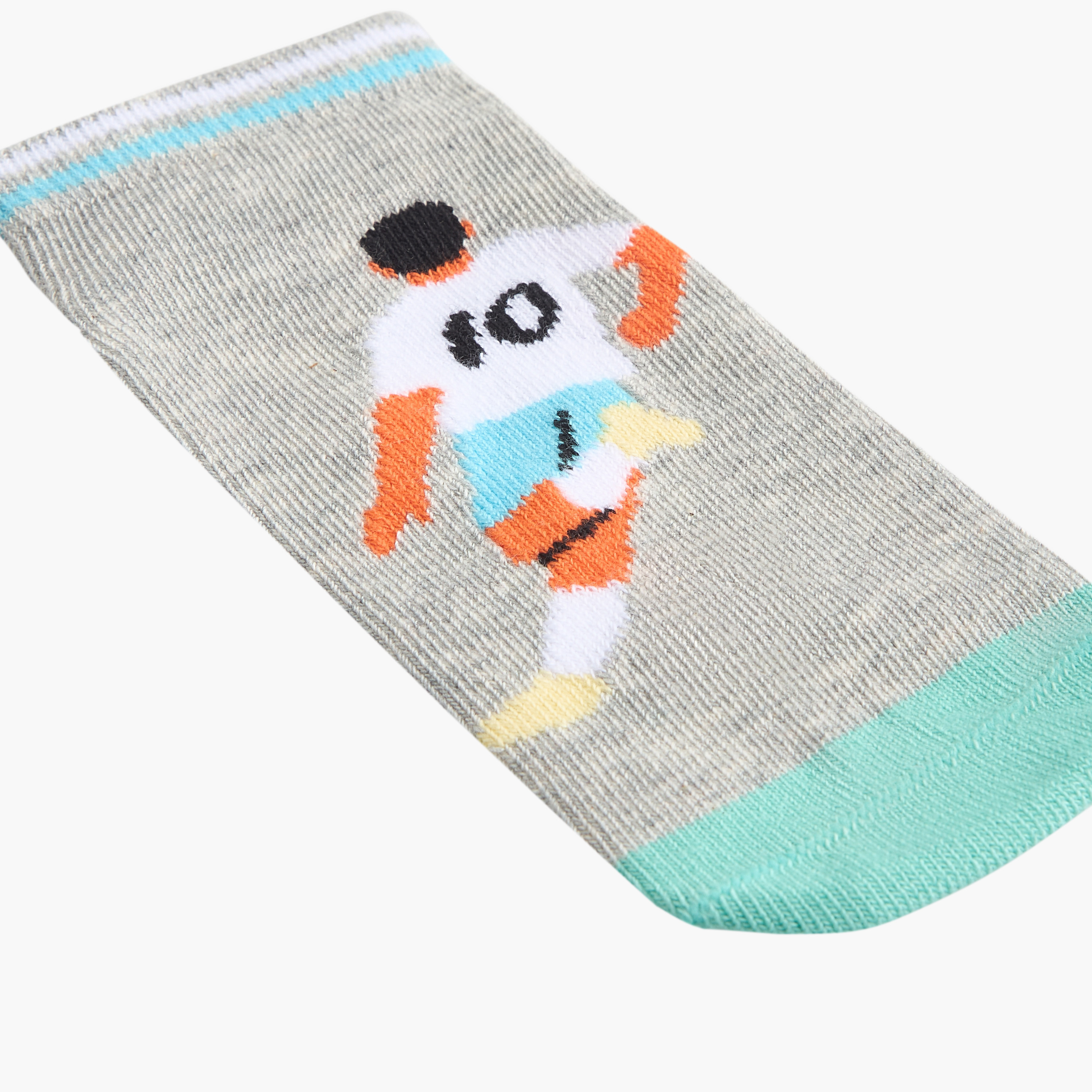 طقم جوارب 5 أزواج بطول الكاحل وبطبعات من جونيورز-girls-accessories-socks-image-4