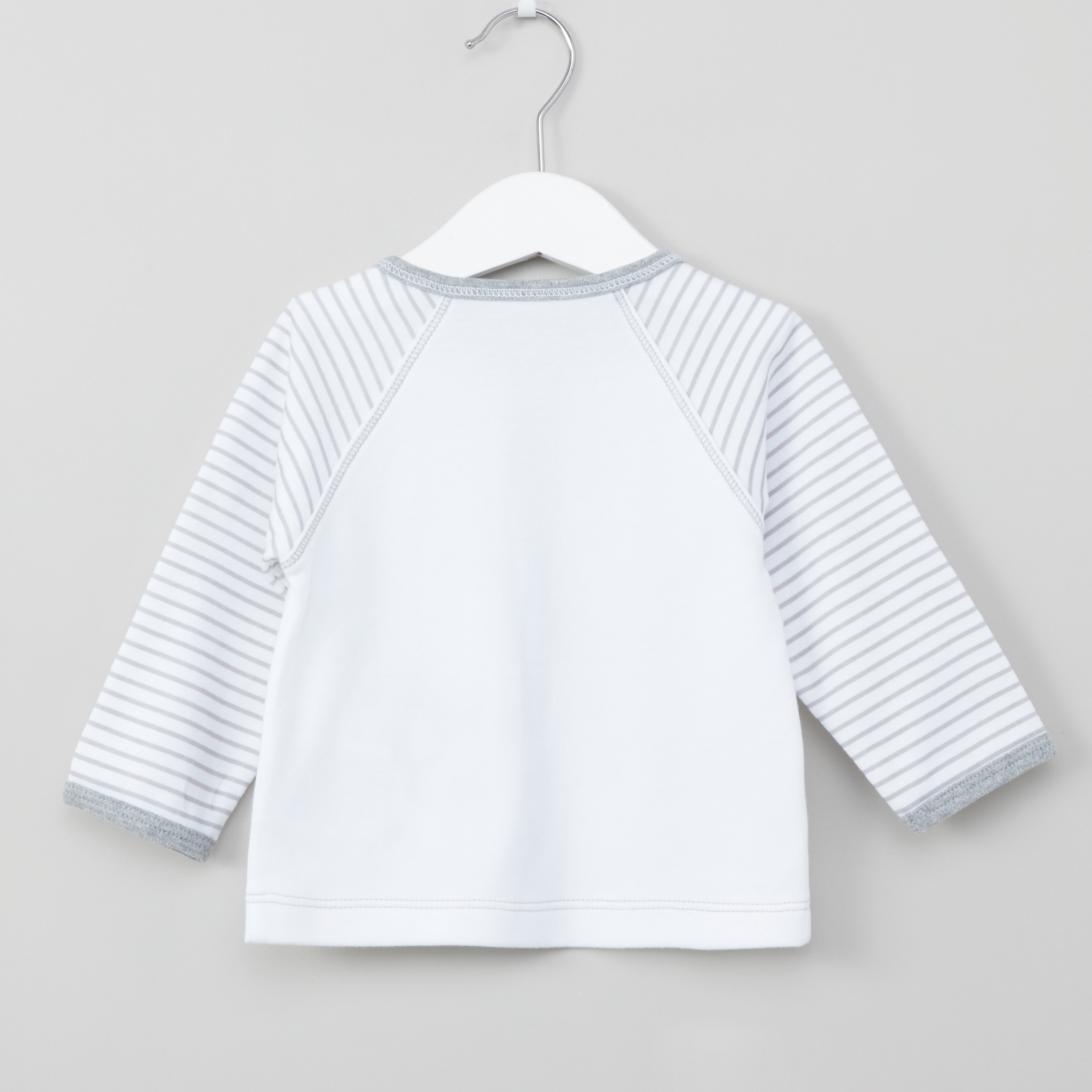 Juniors Playing Bear Raglan Sleeves Shirt and Pyjama Set-baby-boys-clothing-nightwear-pyjamasets-image-4
