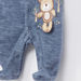 Juniors Textured Embroidered Applique Detail Sleepsuit-Sleepsuits-thumbnail-1
