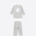 Juniors Space Dyed T-shirt and Pyjama Set-Pyjama Sets-thumbnail-0