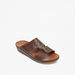 Duchini Men's Textured Slip-On Arabic Sandals-Men%27s Sandals-thumbnailMobile-1